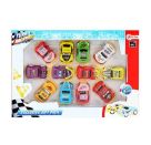 TOITOYS TURBO RACERS Set Rallye-Autos (Renn) Rückzug 12St.