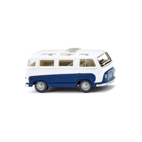 WIKING Ford FK 1000 Panoramabus - saphirblau/weiß