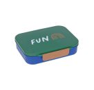 Bento-Lunchbox Little Gang Rainbow green
