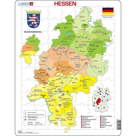 Puzzle - Hessen (politisch)