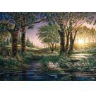 PU1000T.T.Redlin Morgenzauber am Teich