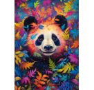 PU1000T.Pandabär im Regenbogenwald