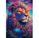 PU1000T.Löwe im Farbenwind