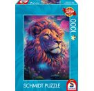 PU1000T.Löwe im Farbenwind