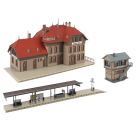 FALLER H0 Aktions-Set Bahnhof Passendorf