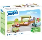 PLAYMOBIL 71691 Junior: Bio-Marktstand   Gabelstapler