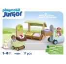 PLAYMOBIL 71691 Junior: Bio-Marktstand   Gabelstapler