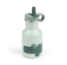 Edelstahl Flasche Croco Grün