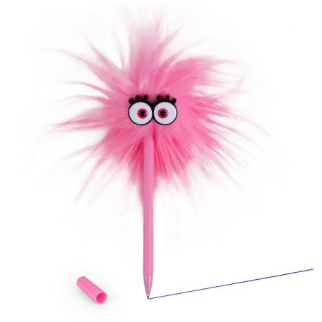 HERBS Character-Pen Pretty Pink Shake   Style! Schüttle diesen Langhaar-Kugelschreiber oder kreiere ihm eine lusti