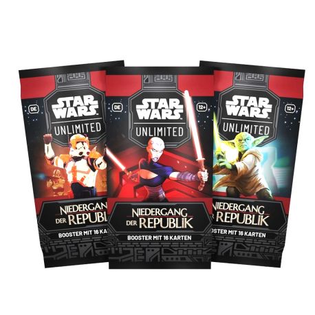 Star Wars: Unlimited – Niedergang der Republik (1 Booster)