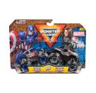 Monster Jam Monster Jam 2-Pack 1:64 Marvel