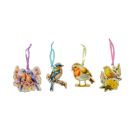 Metall-Anhänger Vogel - Frohe Ostern, sort.