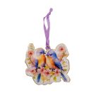 Metall-Anhänger Vogel - Frohe Ostern, sort.