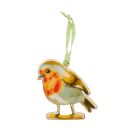 Metall-Anhänger Vogel - Frohe Ostern, sort.