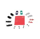 herpa - MiniKit VW Polo 2-Türig, 2er Set, Pistazie / Chagallblau