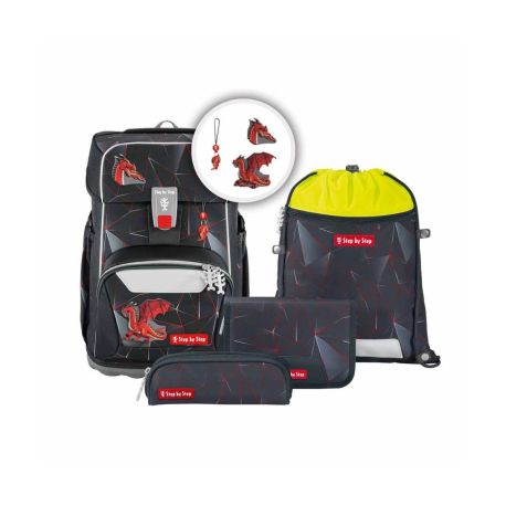 GIANT Schulranzen-Set Dragon Drako, 5-teilig