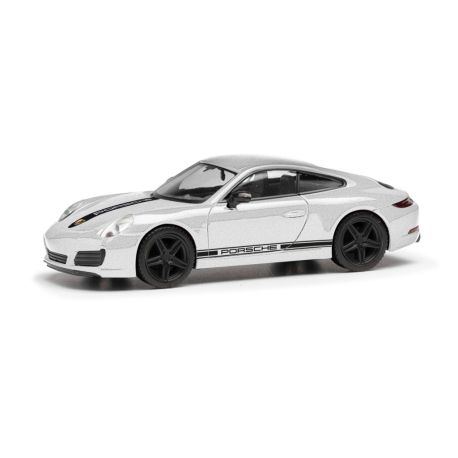 herpa - Porsche 911 (991) Carrera 4 S, silber