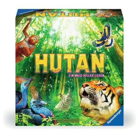 Ravensburger 24747 HUTAN - Taktikspiel für die ganze Familie, für 1-4 Personen ab 8 Jahren