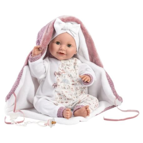 Babypuppe Heidi mit Schlafaugen 42cm
