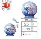 Ravensburger 3D Puzzle 11597 - Puzzle-Ball Disney Angel - für große und kleine Stitch Fans ab 6 Jahren