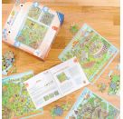 Puzzle UP! Geschichte von Ravensburger, 12004005 - 3 Puzzles mit 100, 121, 144 Teilen zum Kombinieren und mit extra Wi