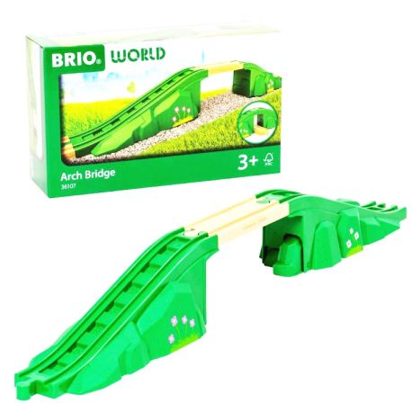BRIO World - 36107 Modulare Brücke | Zugset-Zubehör für Kinder ab 3 Jahren