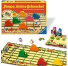 Ravensburger Kinderspiel 23034 - Tempo kleine Schnecke 40 Jahre Jubiläum, beliebtes Schneckenrennen mit zusätzlicher S