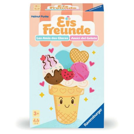 Ravensburger 23048 - Eis-Freunde, süßes Merk- und Sammelspiel für Kinder ab 3 Jahren, für 2-4 Spieler