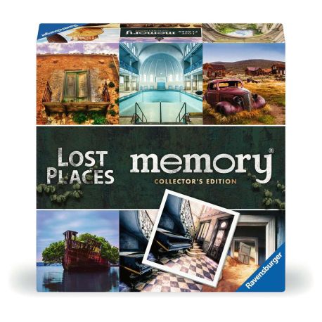 Ravensburger 23499 Collectors memory®  Lost Places - Das weltbekannte Gedächtnisspiel, das 2 bis 8 Spieler ab 6 Jahre