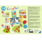 Ravensburger 24591 - Mein Holz-Colorino - Kinderspiel zum Farbenlernen, Steckspiel ohne Kunststoff mit Holzsteinen, Sp