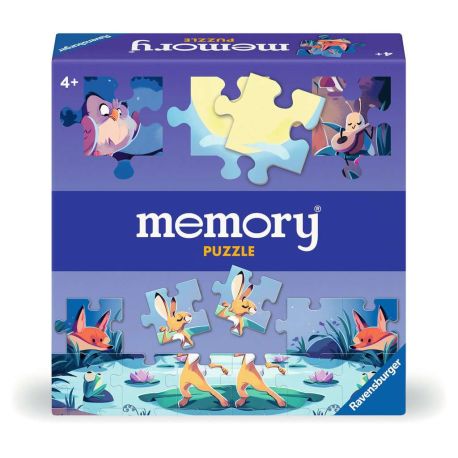 Ravensburger 24690 - memory® Puzzle Tiere am Teich - Für 2-4 memory® Fans ab 4 Jahren, der weltbekannte Merkspiel-Klas