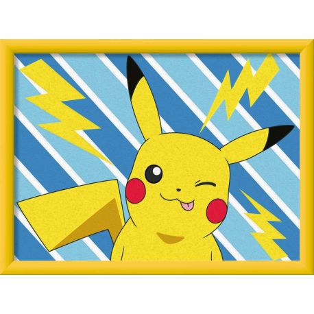 Ravensburger CreArt - Malen nach Zahlen 25557 - Pikachu - ab 9 Jahren