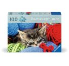 Ravensburger Puzzle 12001363 - Wollkätzchen - Puzzle für ältere Menschen und Senioren, mit 100 extra griffigen Puzzlet