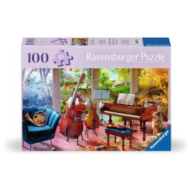 Ravensburger Puzzle 12001366 - Musikalische Jahreszeiten - Puzzle für ältere Menschen und Senioren, mit 100 extra grif