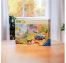 Ravensburger Puzzle 12001370 - Sommerhaus am See - Puzzle für ältere Menschen und Senioren, mit 200 extra griffigen Pu