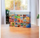 Ravensburger Puzzle 12001371 - Briefmarken - Puzzle für ältere Menschen und Senioren, mit 200 extra griffigen Puzzlete