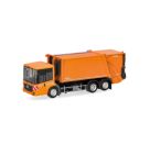 herpa - Mercedes-Benz Econic Pressmüllfahrzeug FAUN VARIOPRESS, kommunalorange