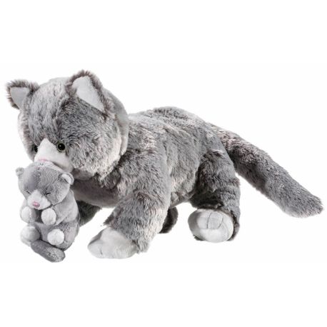 Heunec SOFTISSIMO Katzen Mami mit Baby