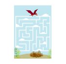 Mein k. Kindergartenblock: Rätsel ohne Text - Dinosaurier