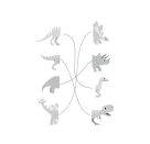 Mein k. Kindergartenblock: Rätsel ohne Text - Dinosaurier