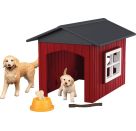 schleich® FARM WORLD 42722 Hundehütte mit Goldenretrievern
