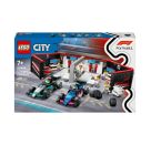 LEGO® City 60444 F1 Garage mit Mercedes-AMG   Alpine Rennautos