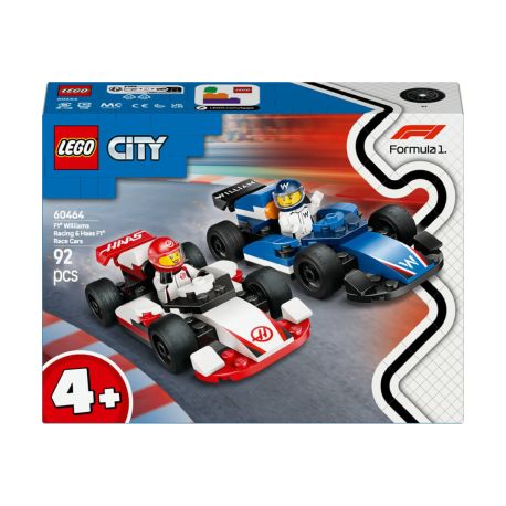 LEGO® City 60464 F1 Williams Racing und Haas F1 Rennautos