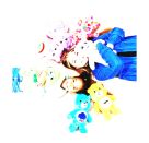 Glücksbärchis-Sonnenscheinbärchi, 35cm