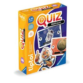 Ravensburger tiptoi 00223 Quiz Weltraum, Quizspiel für Kinder ab 6 Jahren, für 1-4 Spieler