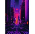 Ravensburger Puzzle 12001436 - New York in Neon - 1000 Teile Puzzle für Erwachsene und Kinder ab 14 Jahren
