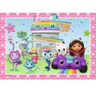 Ravensburger Kinderpuzzle - 12004112 Gabbys Dollhouse - Puzzle für Kinder ab 4 Jahren, mit 2x24 Teilen