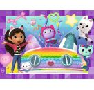 Ravensburger Kinderpuzzle - 12004117 Gabbys Dollhouse - Puzzle für Kinder ab 6 Jahren, mit 100 Teilen im XXL-Format