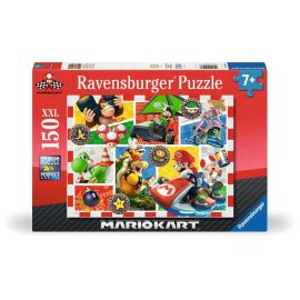 Ravensburger Kinderpuzzle 12004143 - Spaß mit Mario Kart - Puzzle für Kinder ab 7 Jahren, mit 150Teilen im XXL-Format