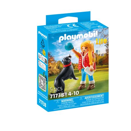 PLAYMOBIL 71738 Frau mit Sennenhund